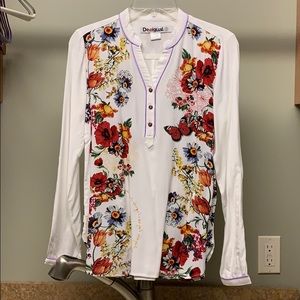 Desigual flower top